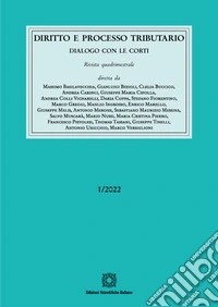 Diritto e processo tributario (2022). Vol. 1
