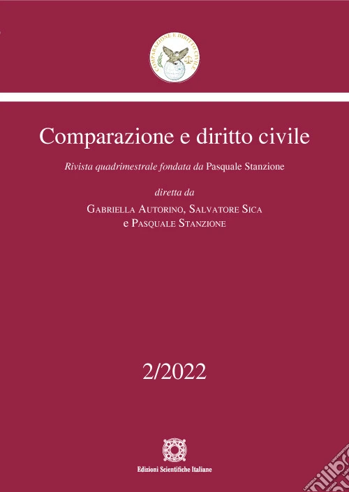 Comparazione e diritto civile (2022). Vol. 2