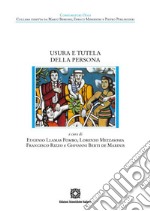 Usura e tutela della persona libro