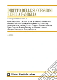 Diritto delle successioni e della famiglia (2022). Vol. 2 libro
