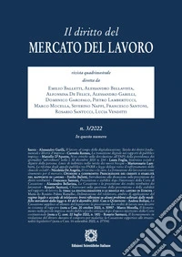Il diritto del mercato e del lavoro (2022). Vol. 3 libro