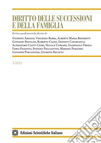 Diritto delle successioni e della famiglia (2022). Vol. 3 libro