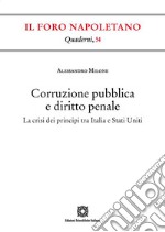 Corruzione pubblica e diritto penale. La crisi dei principi tra Italia e Stati Uniti libro