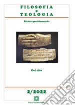 Filosofia e teologia. Rivista quadrimestrale (2022). Vol. 2: Del rito libro