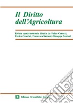 Il diritto dell'agricoltura (2022). Vol. 1 libro