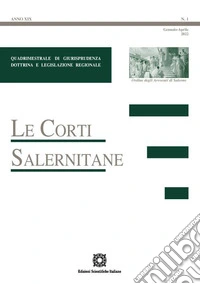 Le corti salernitane (2022). Vol. 1 libro