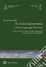 The Italian implementation of the Copyright Directive