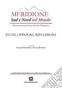 Meridione (2022). Vol. 2-3: Studi, opinioni, riflessioni libro