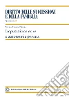 Imputazione ex se e autonomia privata libro di Nurra Maria Teresa