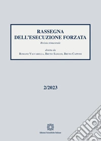 Rassegna dell'esecuzione forzata (2023). Vol. 2 libro