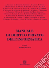Manuale di diritto privato dell'informatica