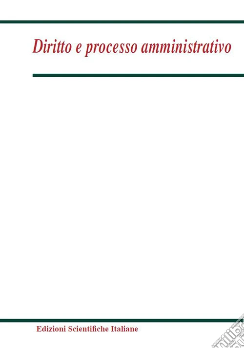 Diritto e processo amministrativo (2023). Vol. 3