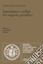 Inesistenza e nullità del negozio giuridico