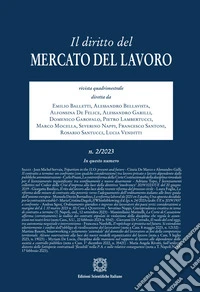 Il diritto del mercato del lavoro (2023). Vol. 2 libro