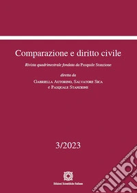 Comparazione e diritto civile (2023). Vol. 3 libro