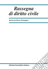 Rassegna di diritto civile (2023). Vol. 3 libro