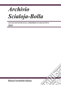 Archivio Scialoja-Bolla (2024)