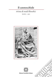 Il Cannocchiale. Rivista di studi filosofici (2023). Vol. 1 libro