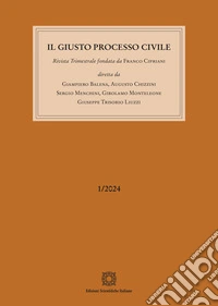 Il giusto processo civile (2024). Vol. 1