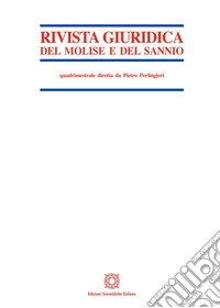 Rivista giuridica del Molise e del Sannio (2024). Vol. 1 libro