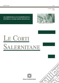 Le corti salernitane (2024). Vol. 1
