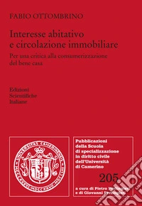 Interesse abitativo e circolazione immobiliare libro