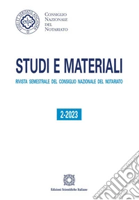 Studi e materiali (2023). Vol. 2