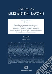 Il diritto del mercato del lavoro (2024). Vol. 2 libro