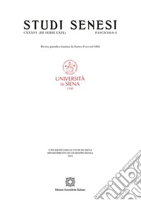 Studi senesi. Rivista giuridica (2024). Vol. 2 libro