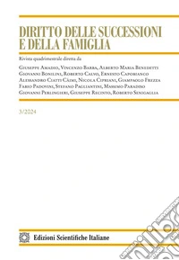 Diritto delle successioni e della famiglia (2024). Vol. 3 libro
