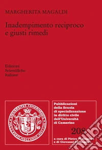 Inadempimento reciproco e giusti rimedi libro