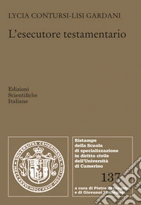 L'esecutore testamentario libro