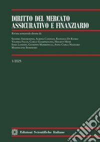 Diritto del mercato assicurativo e finanziario (2025). Vol. 1 libro