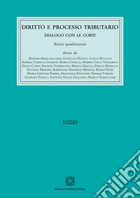 Diritto e processo tributario (2025). Vol. 1