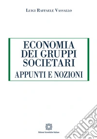 Economia dei gruppi societari libro