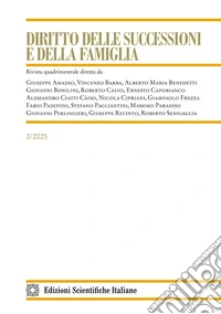 Diritto delle successioni e della famiglia (2025). Vol. 2 libro