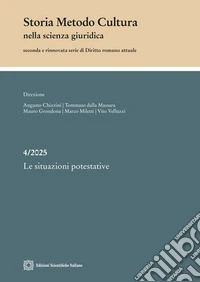 Storia metodo cultura nella scienza giuridica (2025). Vol. 4 libro