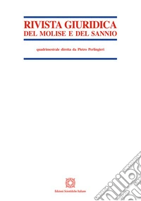 Rivista giuridica del Molise e del Sannio (2025). Vol. 2 libro