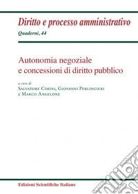 Autonomia negoziale e concessioni di diritto pubblico libro