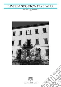 Rivista storica italiana (2026). Vol. 1 libro