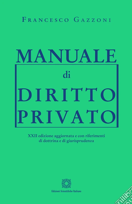 Manuale di diritto privato