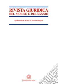 Rivista giuridica del Molise e del Sannio (2025). Vol. 3 libro