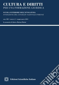 Cultura e diritti (2024). Vol. 2 libro