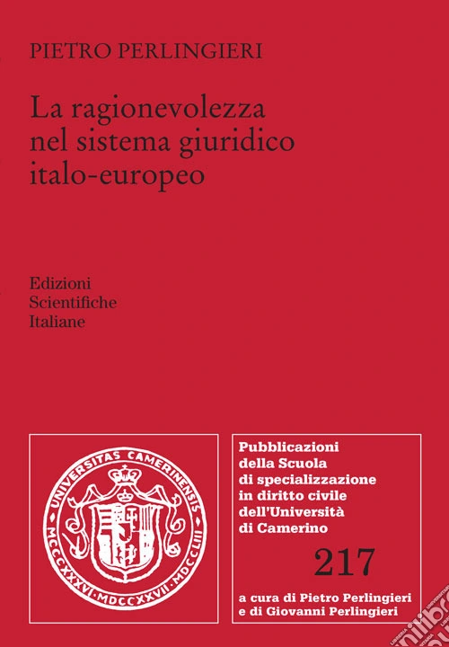 La ragionevolezza nel sistema giuridico italo-europeo