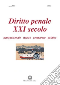 Diritto penale XXI secolo (2026). Vol. 1 libro