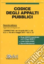 Codice degli appalti pubblici libro