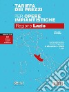 Tariffa dei prezzi per opere impiantistiche 2020. Regione Lazio. Vol. 2 libro