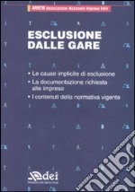 Esclusione dalle gare libro