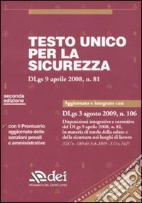 Testo unico per la sicurezza libro
