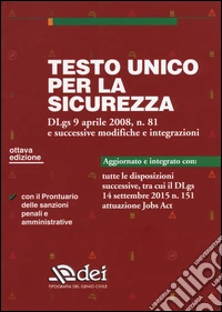 Testo unico per la sicurezza libro